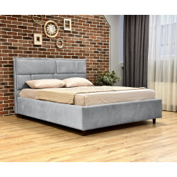 Кровать Charmbed Lux Sofi 160x200 Laguna 42 (Light Gray)