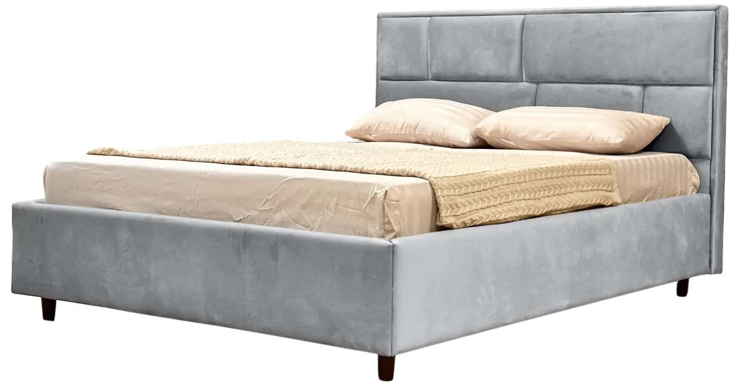 Кровать Charmbed Lux Sofi 160x200 Laguna 42 (Light Gray) - 4