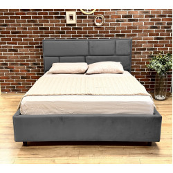 Кровать Charmbed Lux Sofi 160x200 Laguna 43 (Gray) Thumb