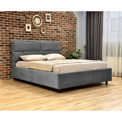 Кровать Charmbed Lux Sofi 160x200 Laguna 43 (Gray)