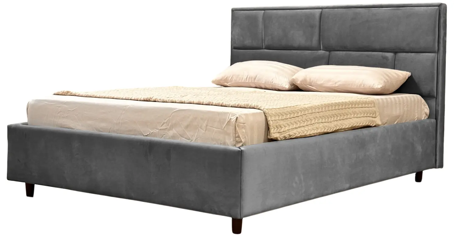 Кровать Charmbed Lux Sofi 160x200 Laguna 43 (Gray) - 4