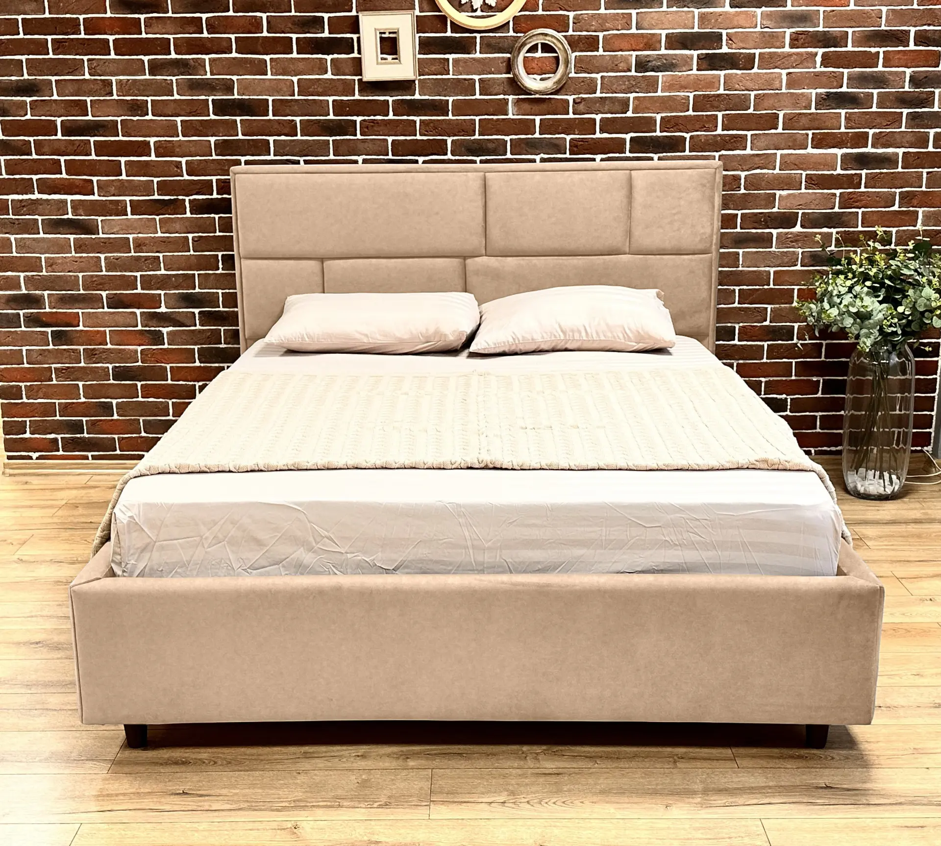 Кровать Charmbed Lux Sofi 160x200 Mono 02 (Beige) - 2