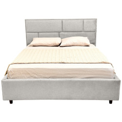 Кровать Charmbed Lux Sofi 160x200 Mono 03 (Light Grey) Thumb