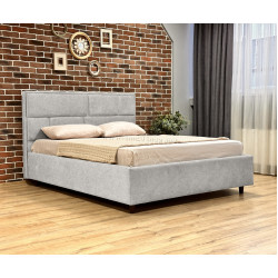 Кровать Charmbed Lux Sofi 160x200 Mono 03 (Light Grey)