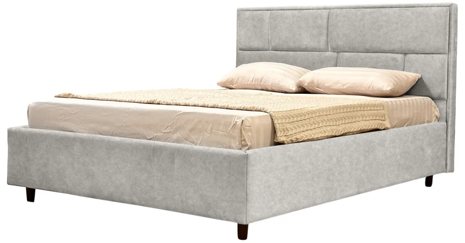 Кровать Charmbed Lux Sofi 160x200 Mono 03 (Light Grey) - 4