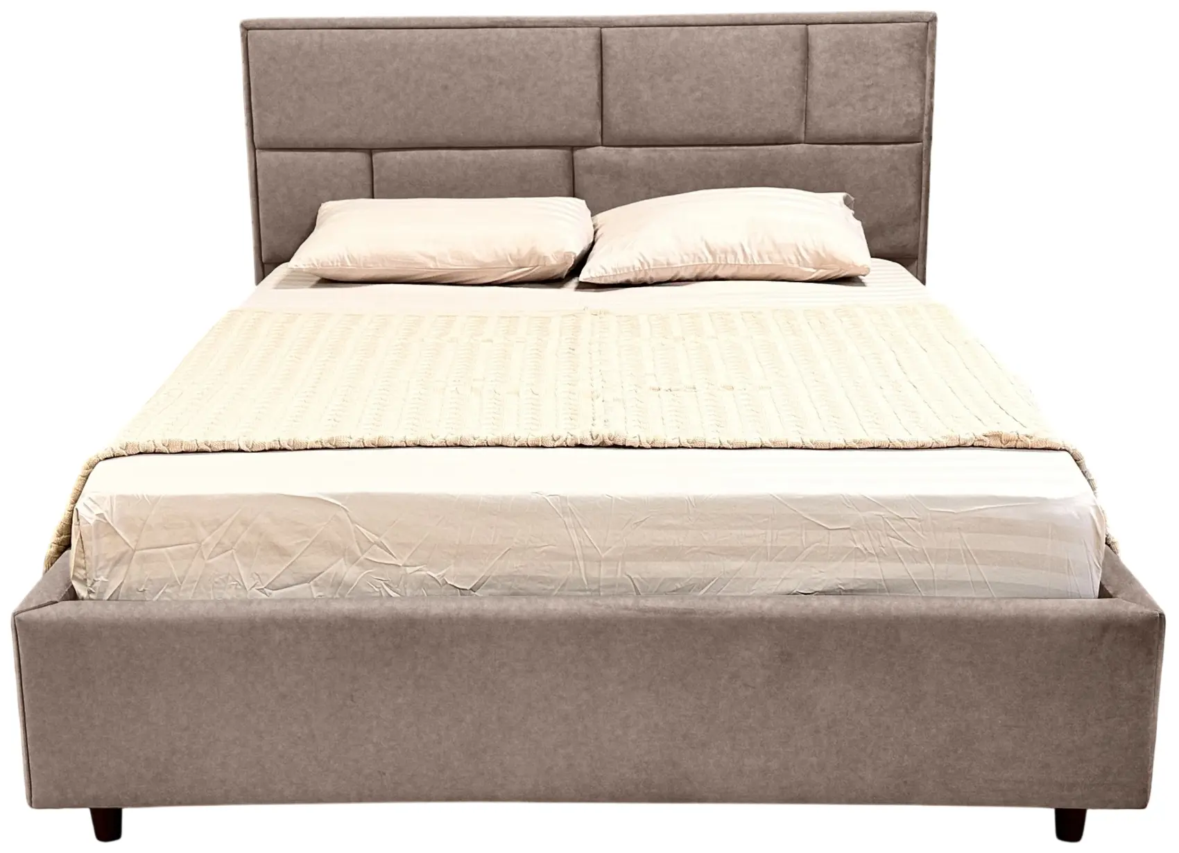 Кровать Charmbed Lux Sofi 160x200 Mono 04 (Light Brown) - 3