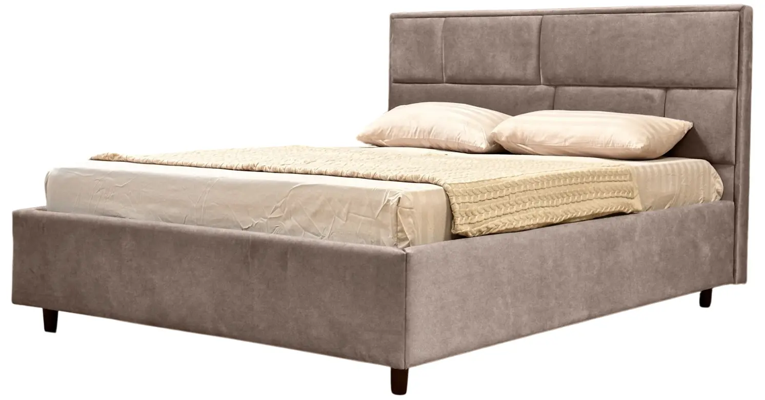 Кровать Charmbed Lux Sofi 160x200 Mono 04 (Light Brown) - 4