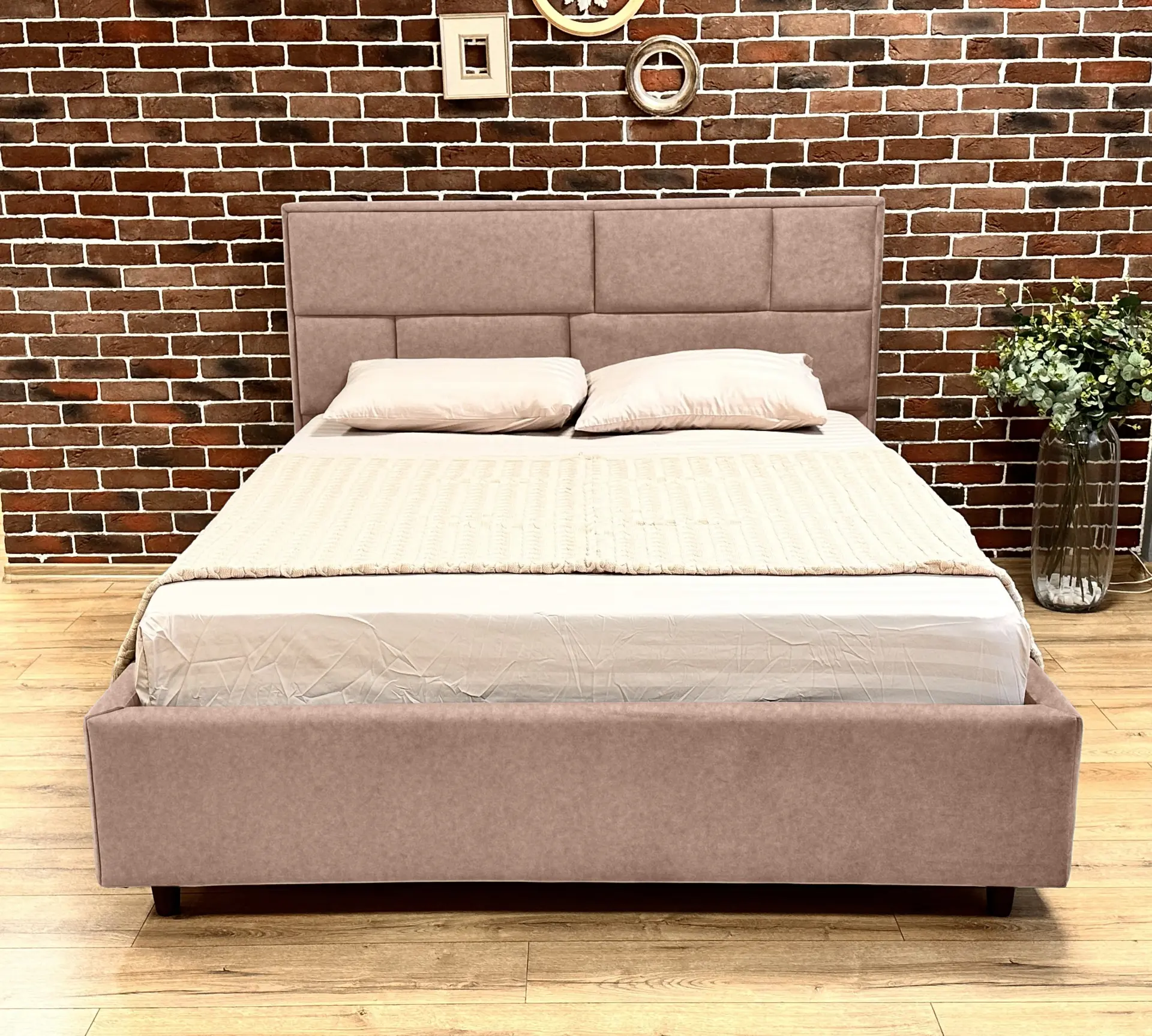Кровать Charmbed Lux Sofi 160x200 Mono 06 (Dark Beige) - 2