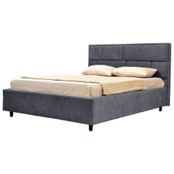Кровать Charmbed Lux Sofi 160x200 Mono 09 (Grey-Blue) Thumb