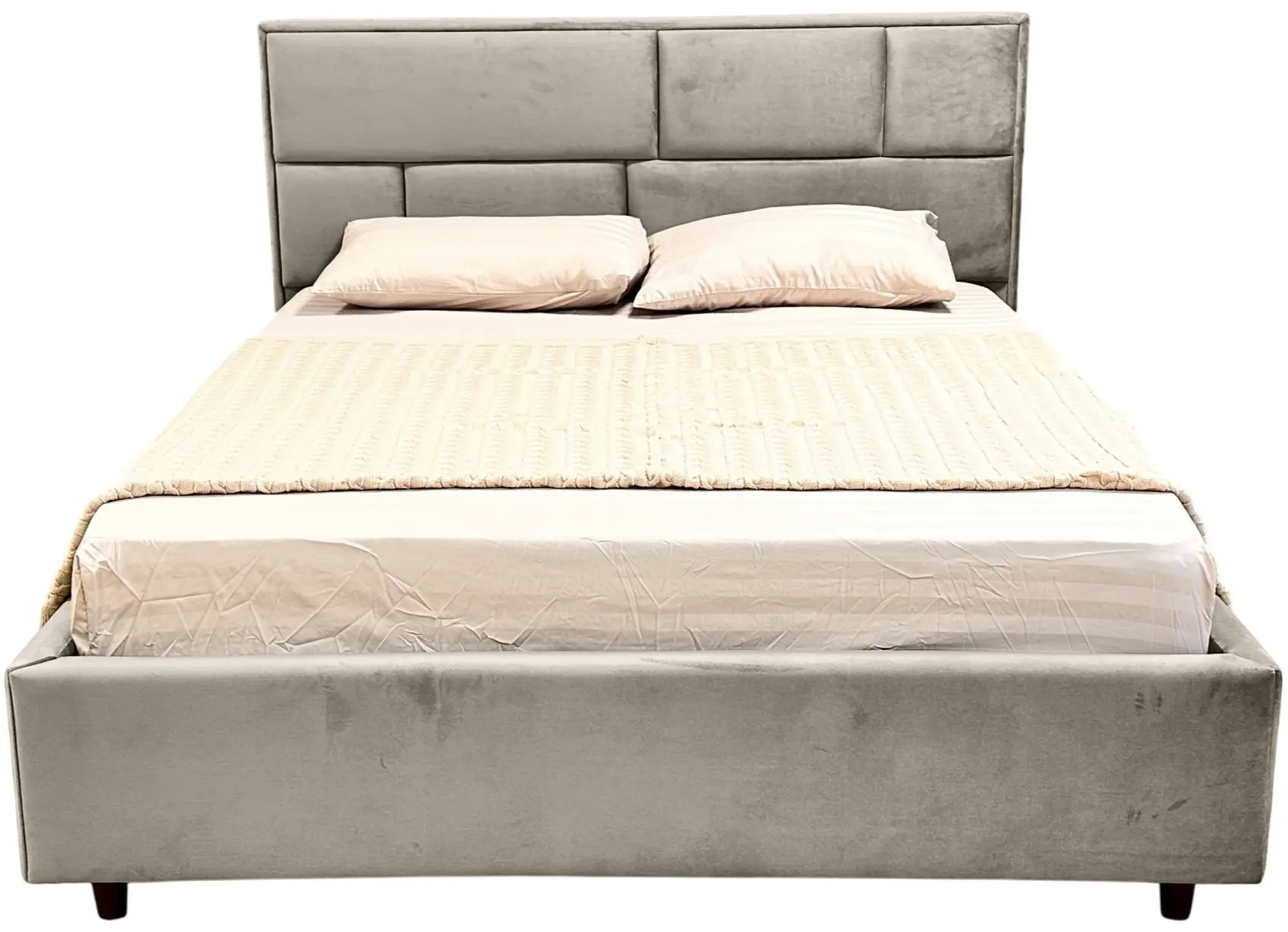 Кровать Charmbed Lux Sofi 180x200 Laguna 09 (Stone Gray) - 3