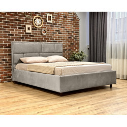 Кровать Charmbed Lux Sofi 180x200 Laguna 09 (Stone Gray)