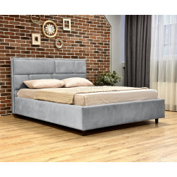 Кровать Charmbed Lux Sofi 180x200 Laguna 42 (Light Gray)