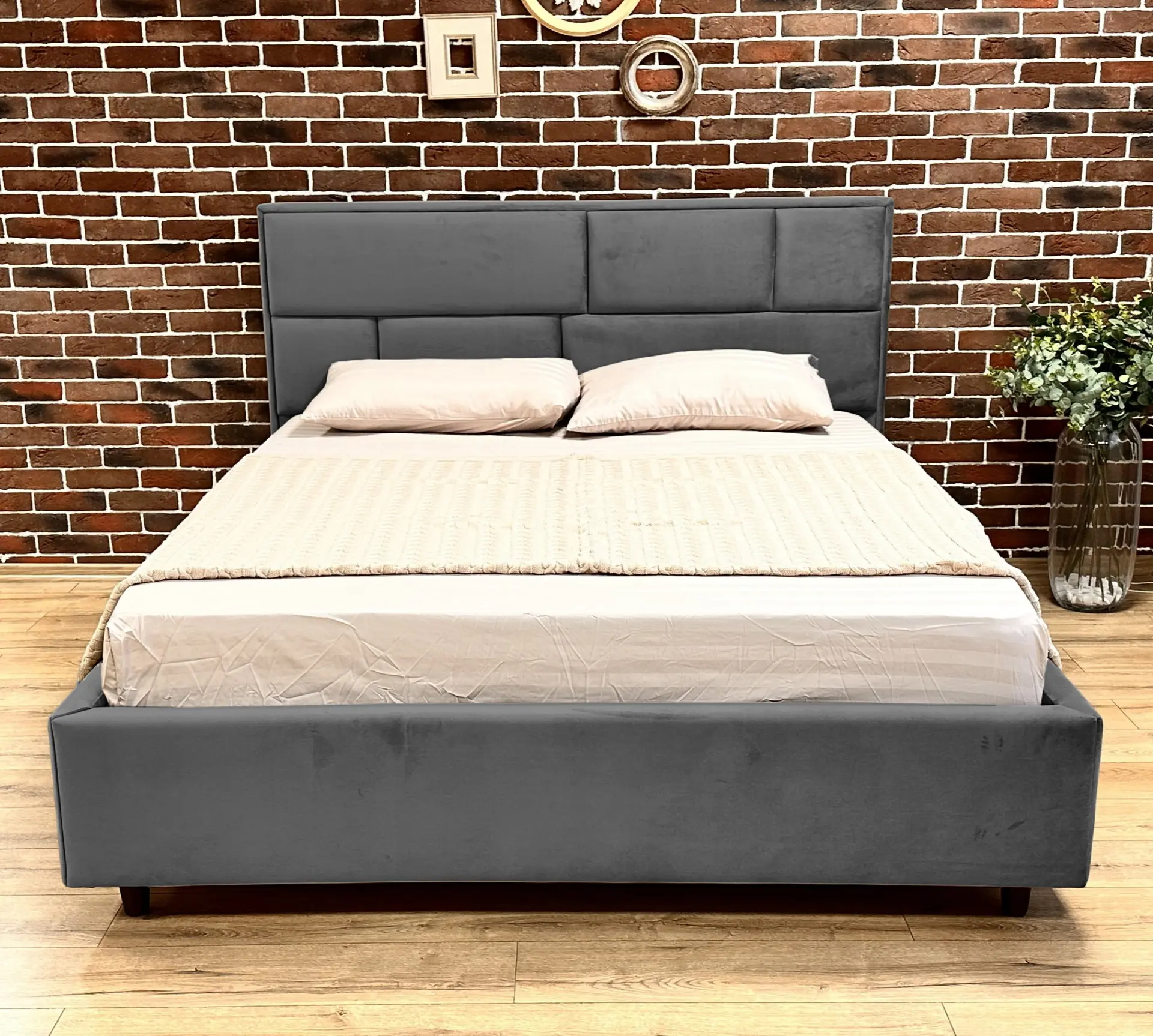 Кровать Charmbed Lux Sofi 180x200 Laguna 43 (Gray) - 2