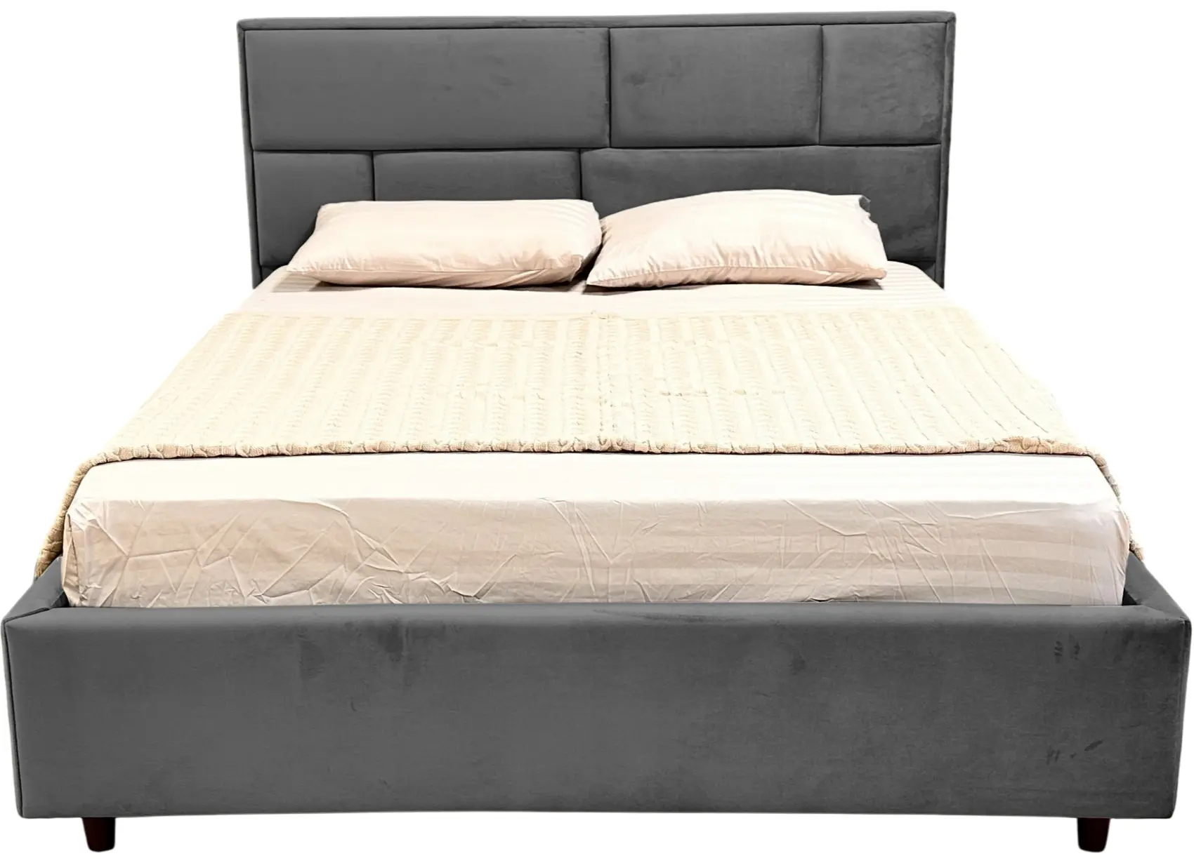 Кровать Charmbed Lux Sofi 180x200 Laguna 43 (Gray) - 3