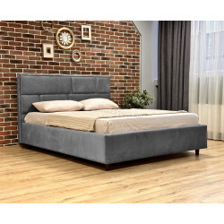 Кровать Charmbed Lux Sofi 180x200 Laguna 43 (Gray)