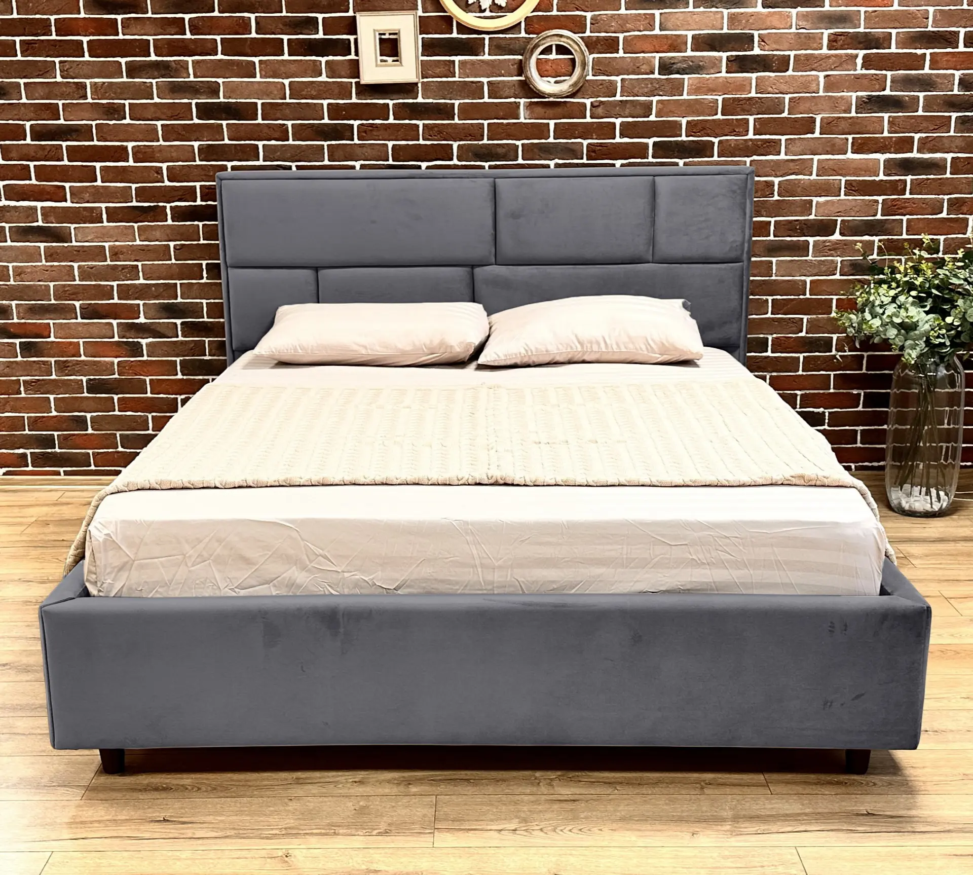 Кровать Charmbed Lux Sofi 180x200 Laguna 44 (Graphite) - 2
