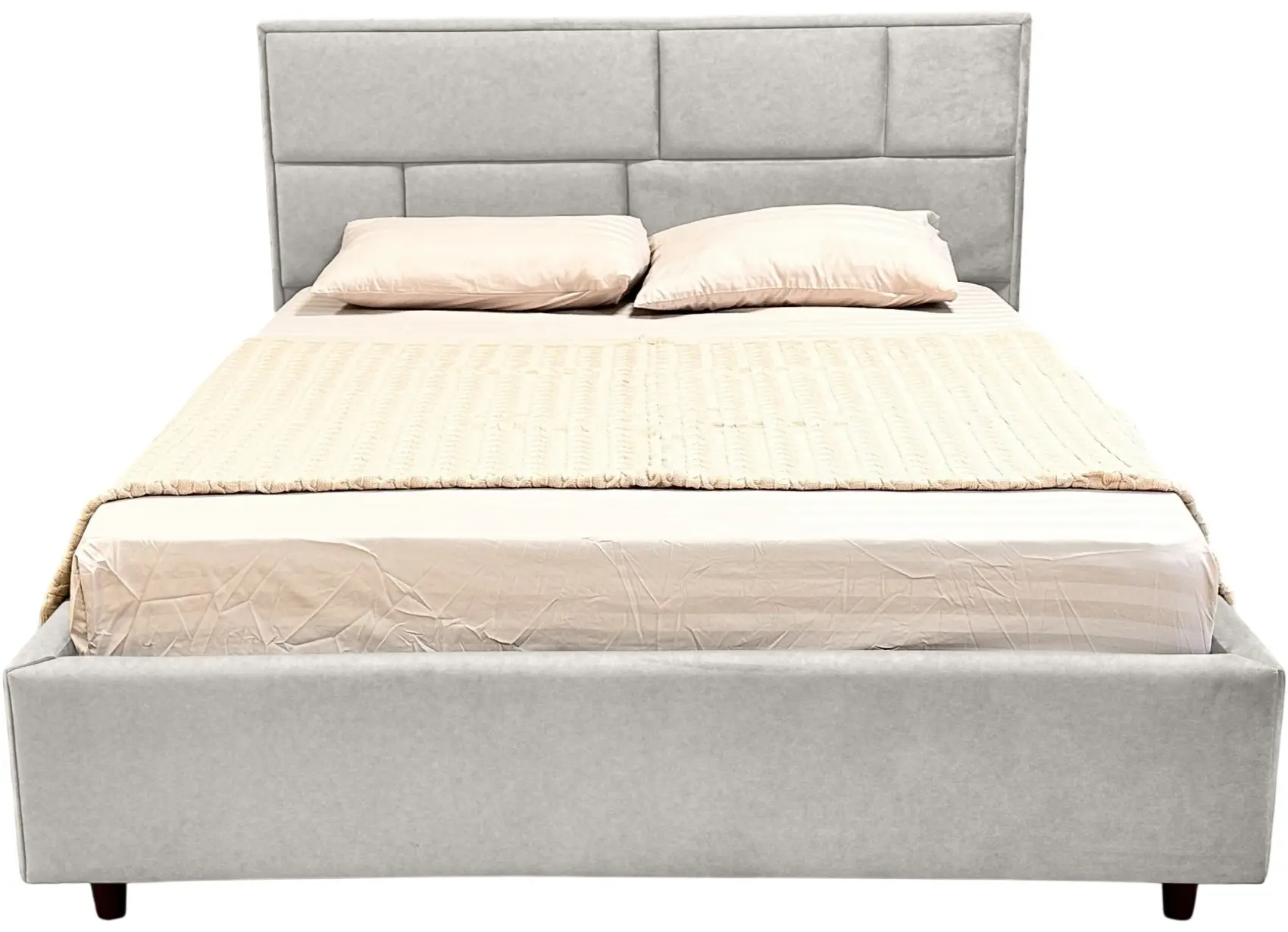 Кровать Charmbed Lux Sofi 180x200 Mono 03 (Light Grey) - 3