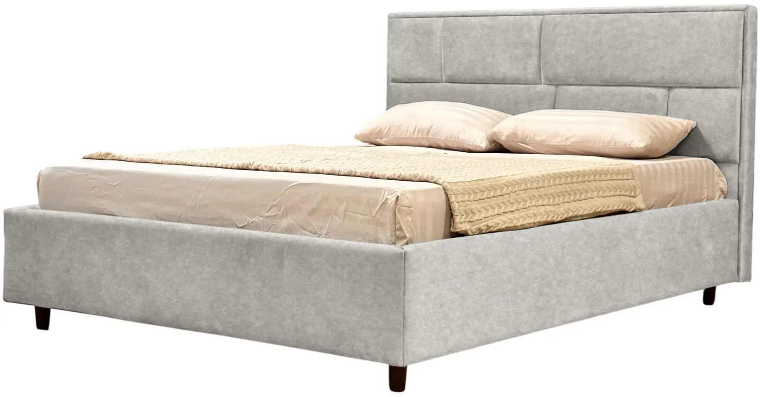 Кровать Charmbed Lux Sofi 180x200 Mono 03 (Light Grey) - 4