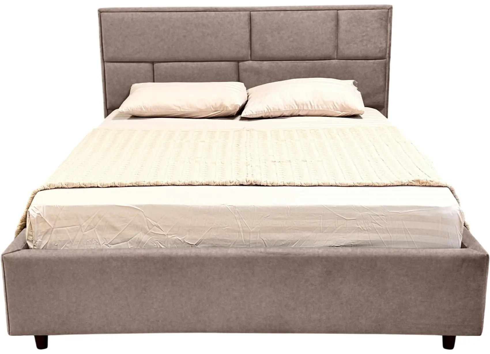 Кровать Charmbed Lux Sofi 180x200 Mono 04 (Light Brown) - 3