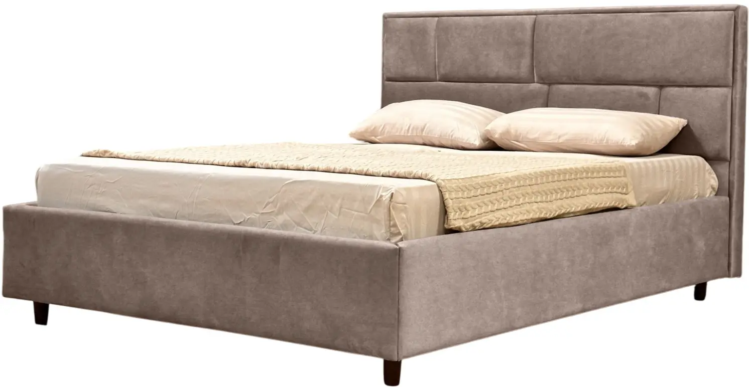 Кровать Charmbed Lux Sofi 180x200 Mono 04 (Light Brown) - 4