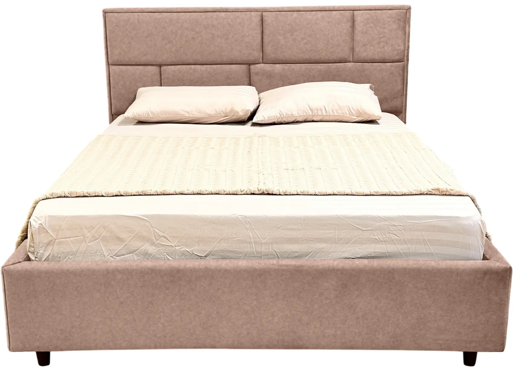 Кровать Charmbed Lux Sofi 180x200 Mono 06 (Dark Beige) - 3