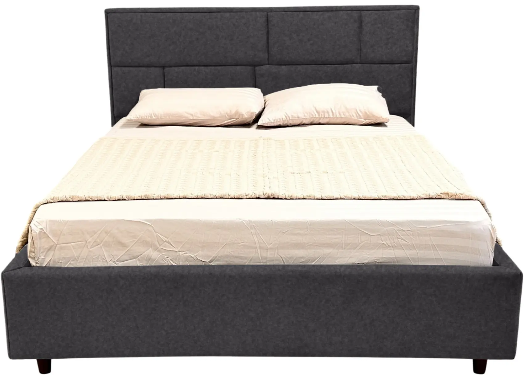 Кровать Charmbed Lux Sofi 180x200 Mono 07 (Dark Grey) - 3