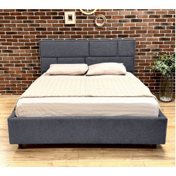 Кровать Charmbed Lux Sofi 180x200 Mono 09 (Grey-Blue) Thumb