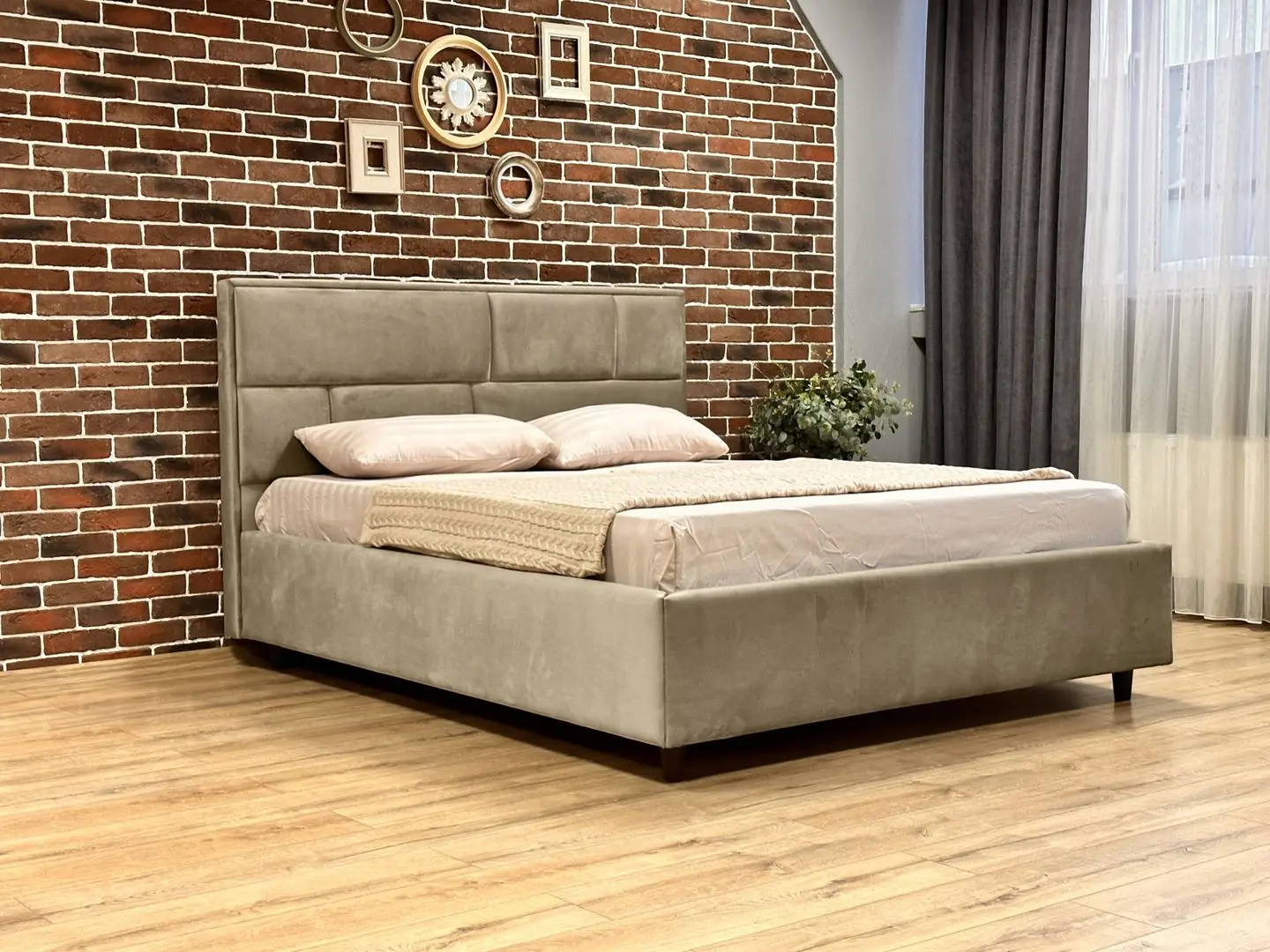 Кровать Charmbed Lux Sofi Laguna 07 180x200 (Beige)