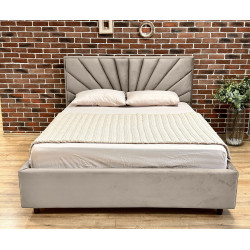 Кровать Charmbed Lux Sunny 160x200 Laguna 08 (Gray-Beige) Thumb