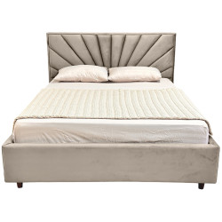 Кровать Charmbed Lux Sunny 160x200 Laguna 08 (Gray-Beige) Thumb
