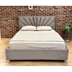 Кровать Charmbed Lux Sunny 160x200 Laguna 09 (Stone Gray) Thumb