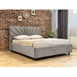 Кровать Charmbed Lux Sunny 160x200 Laguna 09 (Stone Gray)