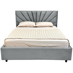 Кровать Charmbed Lux Sunny 160x200 Laguna 42 (Light Gray) Thumb