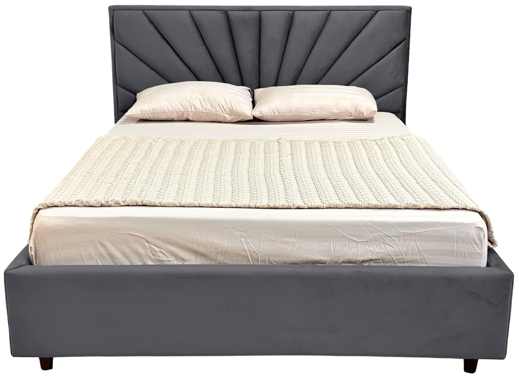 Кровать Charmbed Lux Sunny 160x200 Laguna 44 (Graphite) - 3