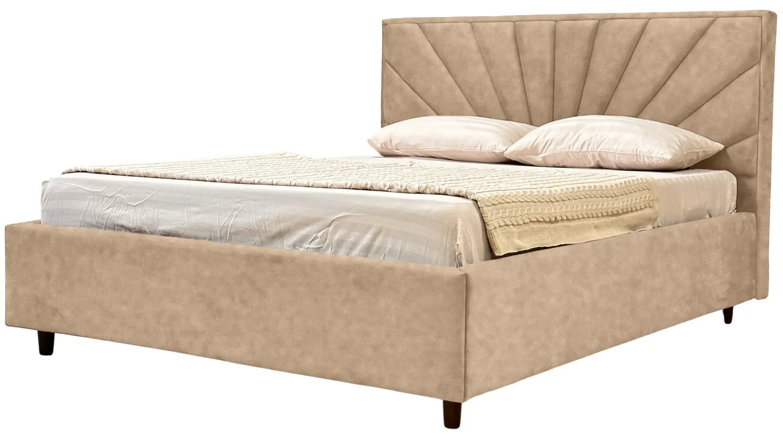 Кровать Charmbed Lux Sunny 160x200 Mono 02 (Beige) - 4