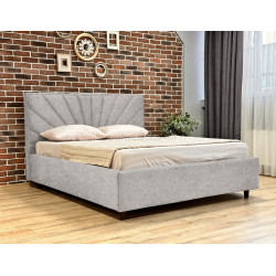 Кровать Charmbed Lux Sunny 160x200 Mono 03 (Light Grey)