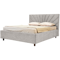 Кровать Charmbed Lux Sunny 160x200 Mono 03 (Light Grey) Thumb