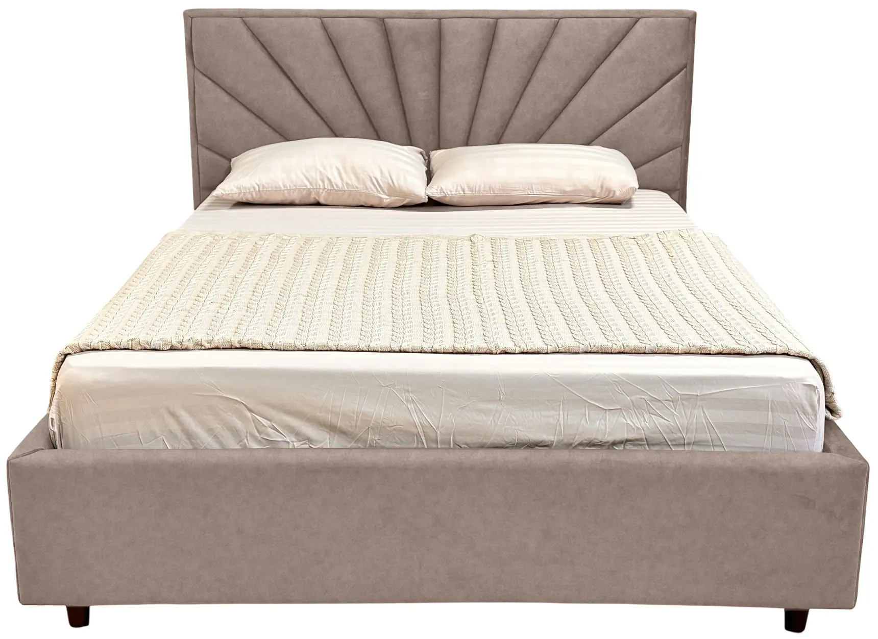 Кровать Charmbed Lux Sunny 160x200 Mono 04 (Light Brown) - 3