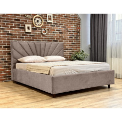 Кровать Charmbed Lux Sunny 160x200 Mono 04 (Light Brown)