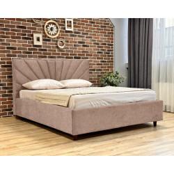 Кровать Charmbed Lux Sunny 160x200 Mono 06 (Dark Beige)