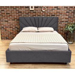 Кровать Charmbed Lux Sunny 160x200 Mono 07 (Dark Grey) Thumb