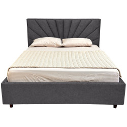 Кровать Charmbed Lux Sunny 160x200 Mono 07 (Dark Grey) Thumb
