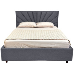 Кровать Charmbed Lux Sunny 160x200 Mono 09 (Grey-Blue) Thumb