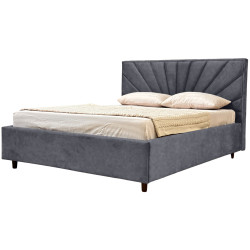 Кровать Charmbed Lux Sunny 160x200 Mono 09 (Grey-Blue) Thumb