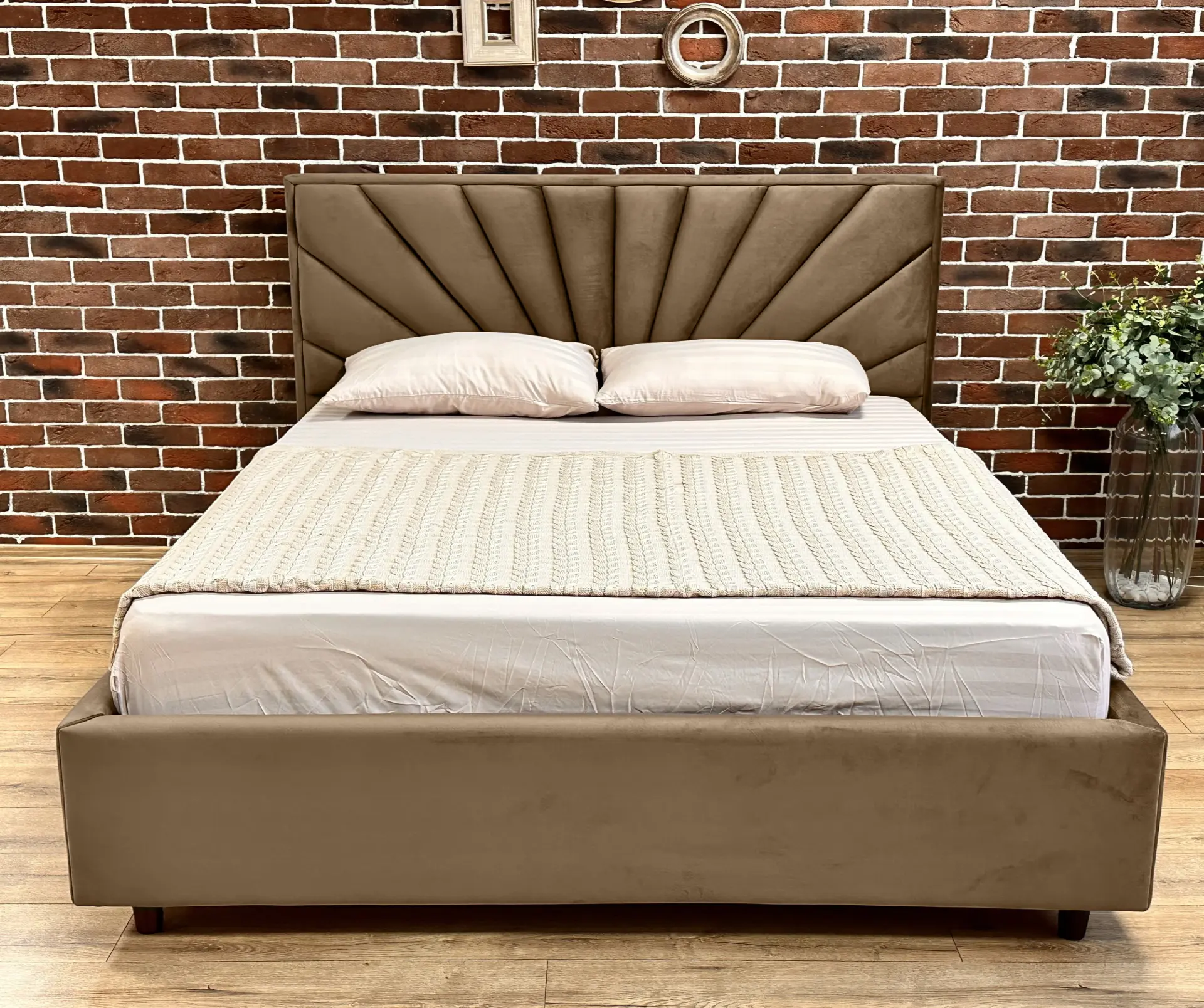 Кровать Charmbed Lux Sunny 180x200 Laguna 06 (Cappuccino) - 2