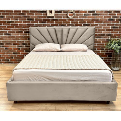 Кровать Charmbed Lux Sunny 180x200 Laguna 08 (Gray-Beige) Thumb