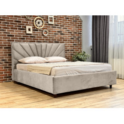 Кровать Charmbed Lux Sunny 180x200 Laguna 08 (Gray-Beige)