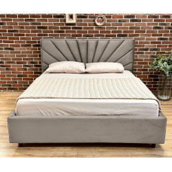 Кровать Charmbed Lux Sunny 180x200 Laguna 09 (Stone Gray) Thumb