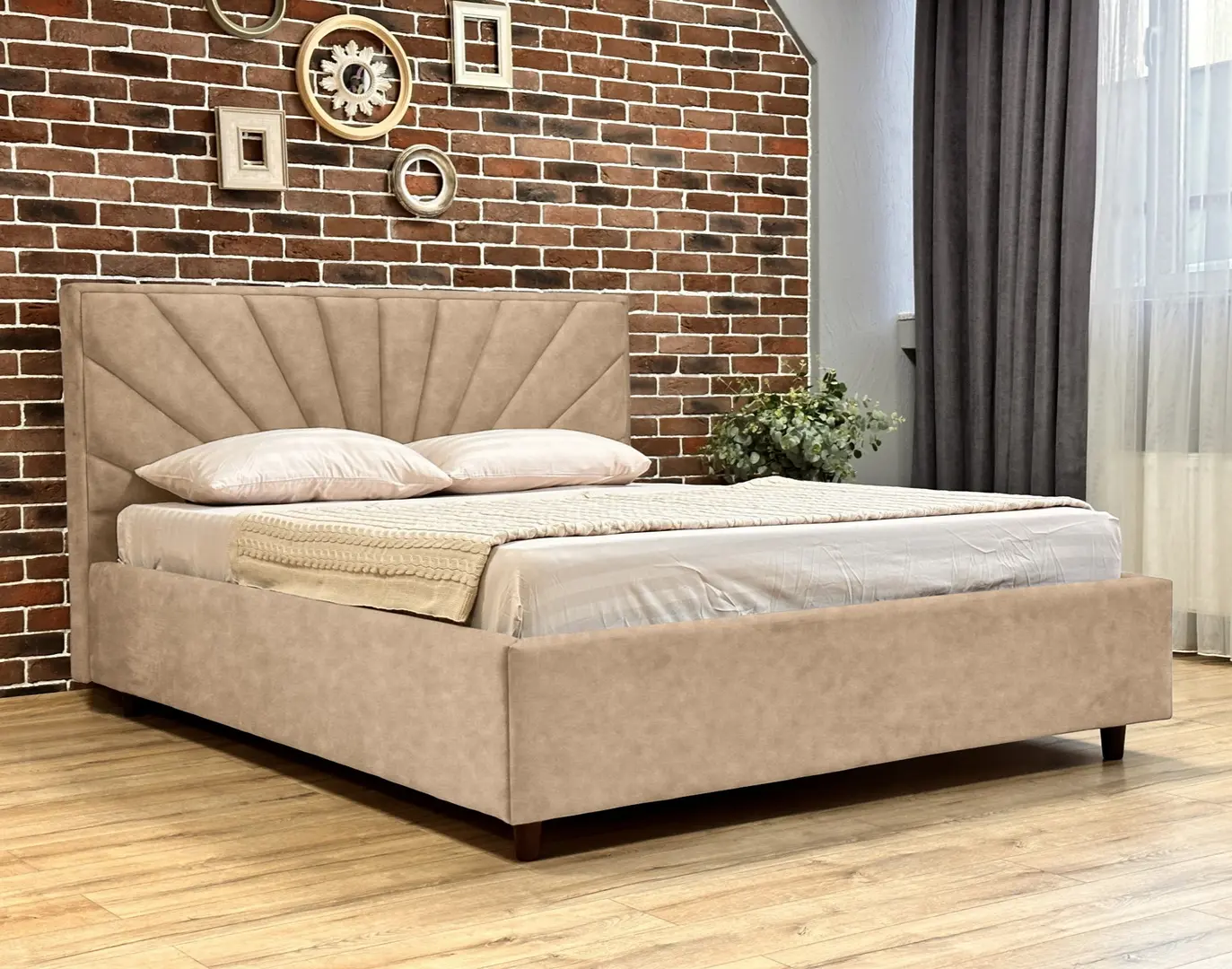 Кровать Charmbed Lux Sunny 180x200 Mono 02 (Beige)