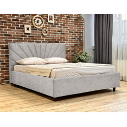 Кровать Charmbed Lux Sunny 180x200 Mono 03 (Light Grey)